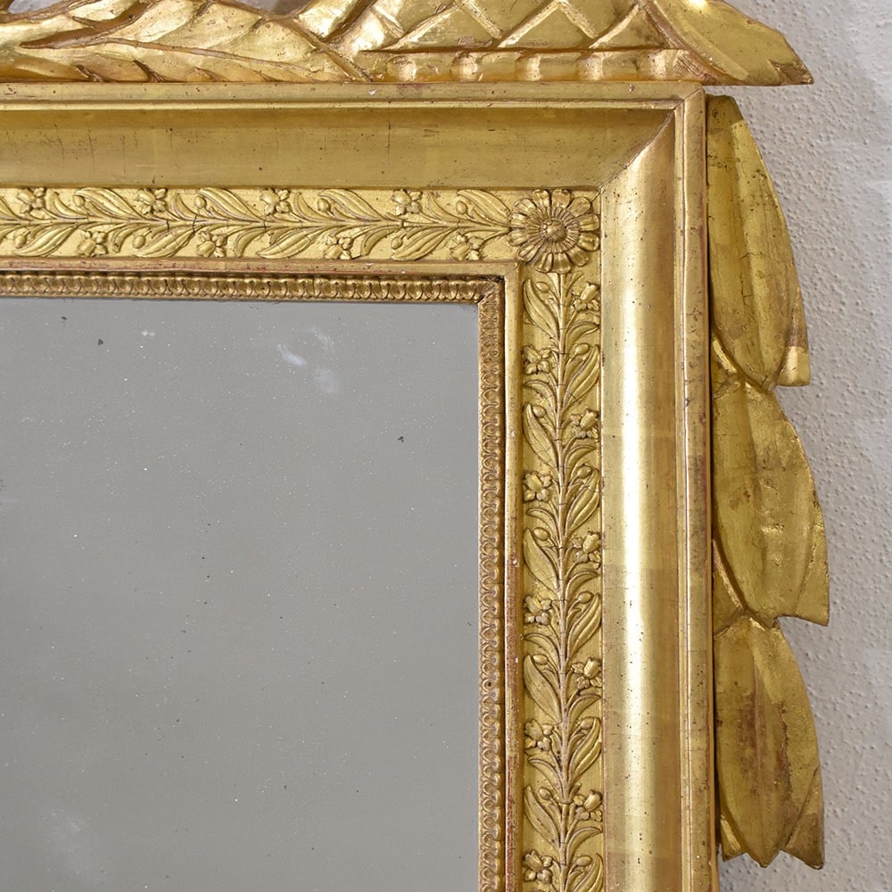 SPC186 1 antique gold leaf mirror antic carved XVIII.jpg